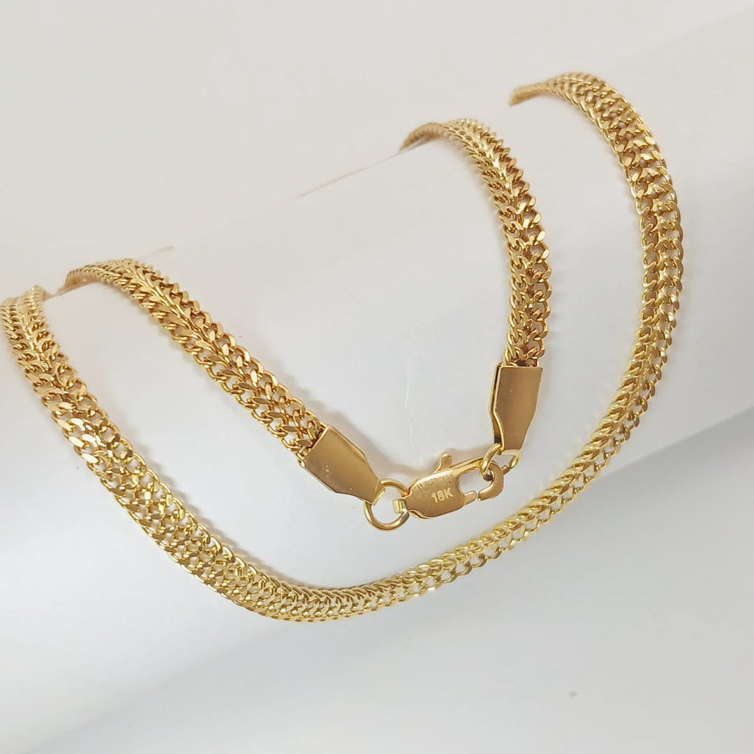 Combo Promocional: Cadena Roma para Hombre + Dije Jesus Resucitado