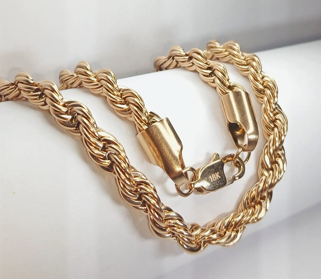 Cadena Lazo Rosa para Hombre