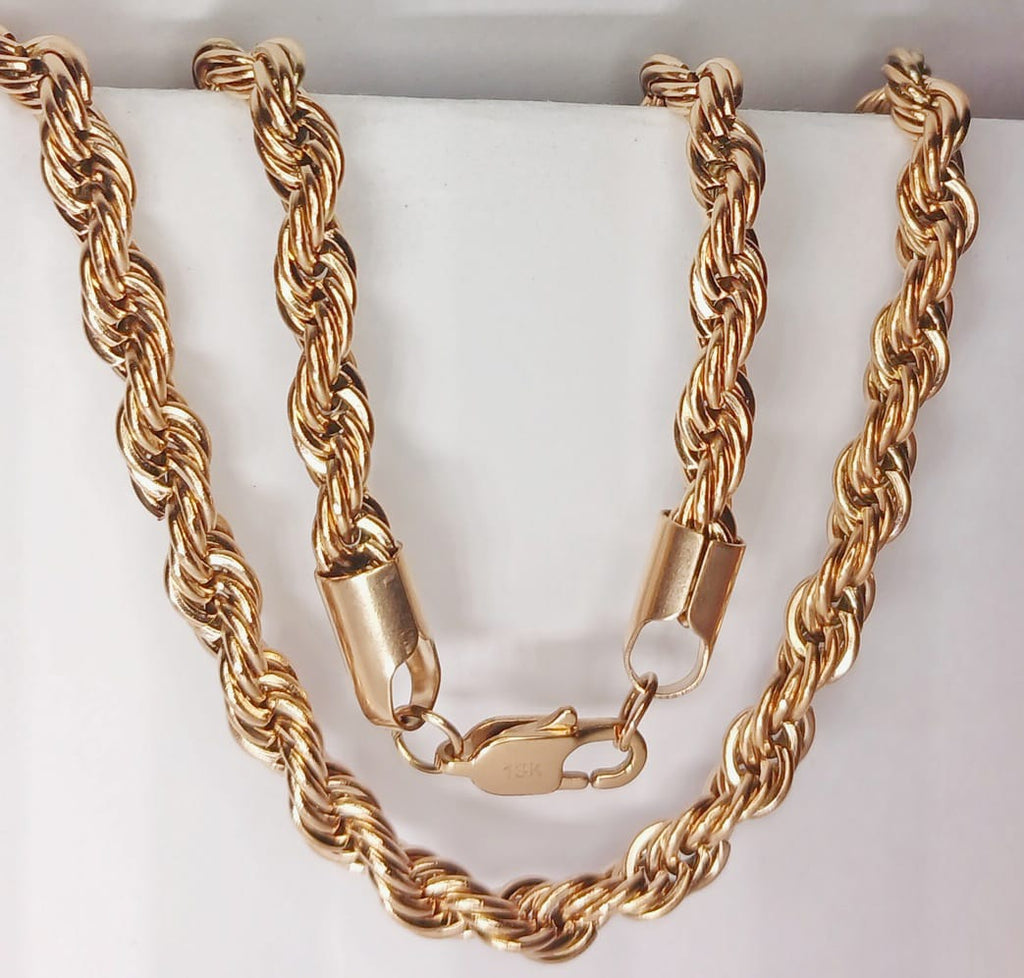 Cadena Lazo Rosa para Hombre