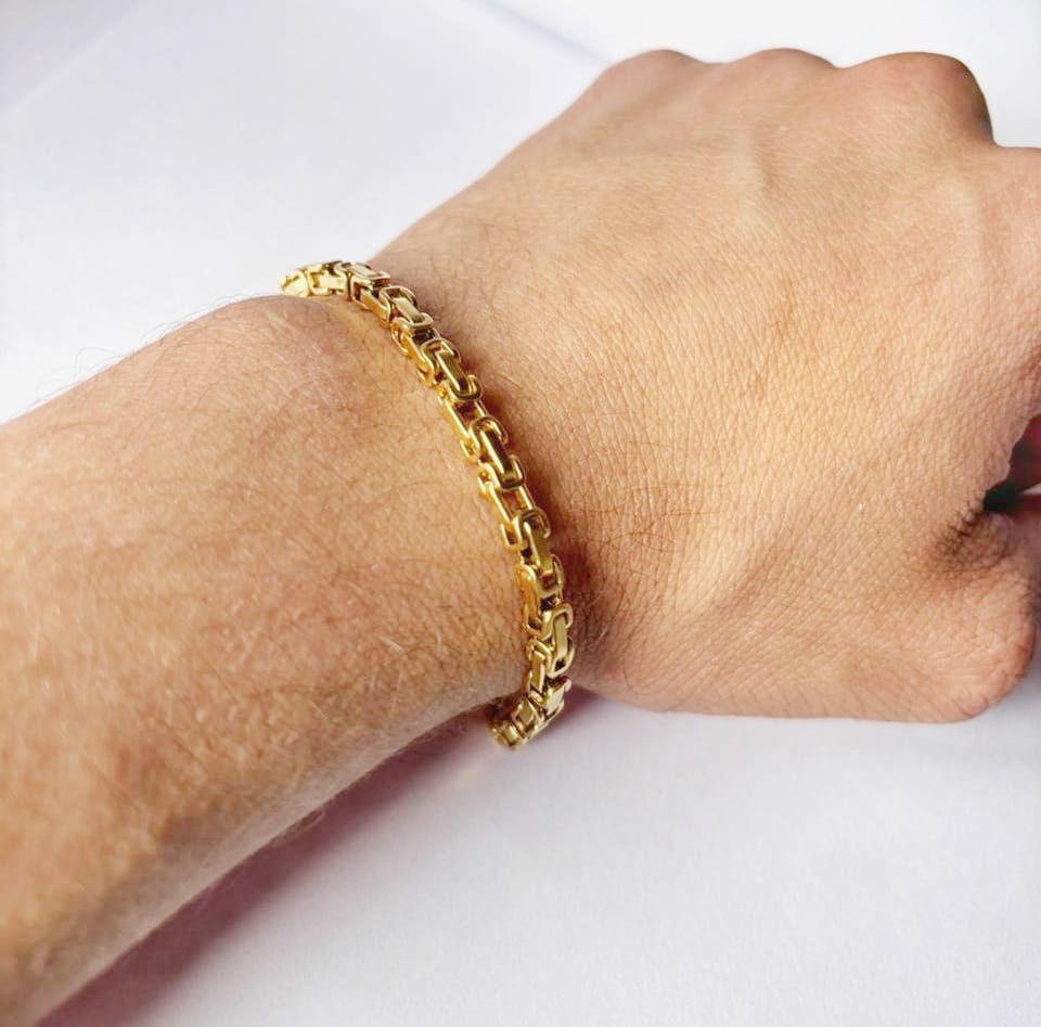 Combo Promocional: Cadena Rustica + Pulsera Rustica